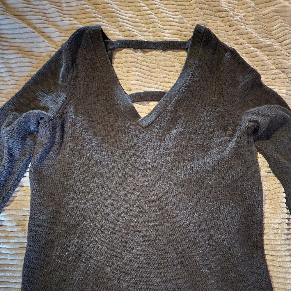 Torrid V Neck Bar Back Sweater